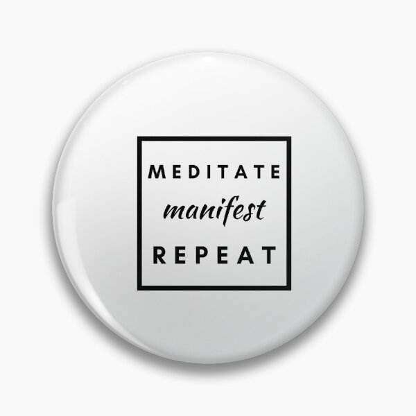Item preview, Meditate Manifest Repeat  designed and sold by CactusFamily.
