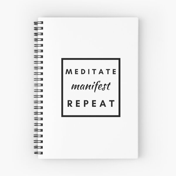 Item preview, Meditate Manifest Repeat designed and sold by CactusFamily.