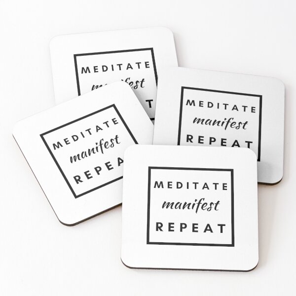 Item preview, Meditate Manifest Repeat  designed and sold by CactusFamily.