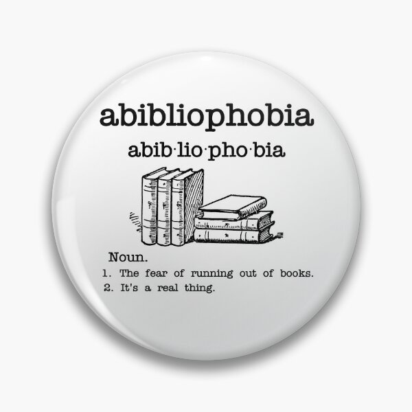 Item preview, Abibliophobia Definition, funny Book lover gift, Reading, Bookworm gift, English teacher gift, book Nerd gift, book club designed and sold by AwesomeUnique.