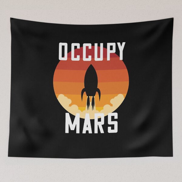 Item preview, Occupy Mars designed and sold by AdventureTee.