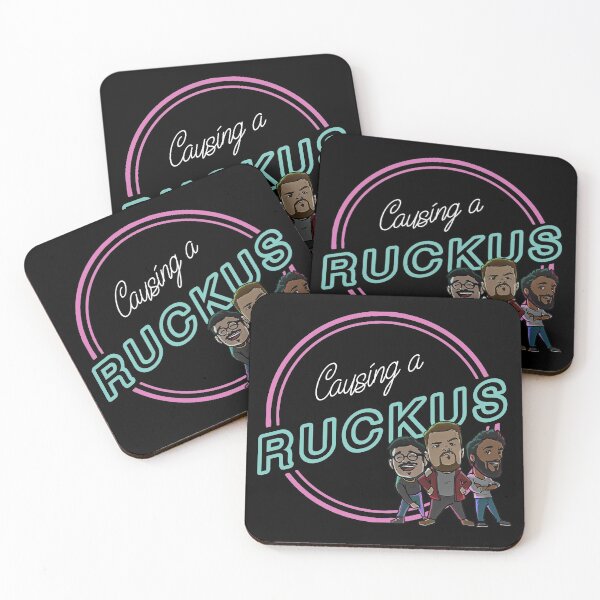 Item preview, Causing a Ruckus Cartoon designed and sold by Lee Seepaulsing.
