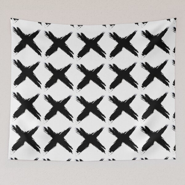 Item preview, Black on White Cross designed and sold by mcac1d.