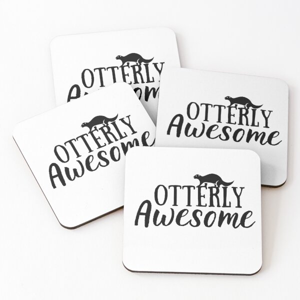 Item preview, Otter Design | Otterly Awesome | Cute Otter | Funny Otter | Otter Lover Gift designed and sold by Presto Prints Design.