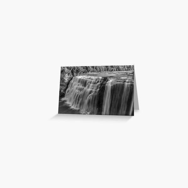 Letchworth State Park Middle Falls Greeting Card