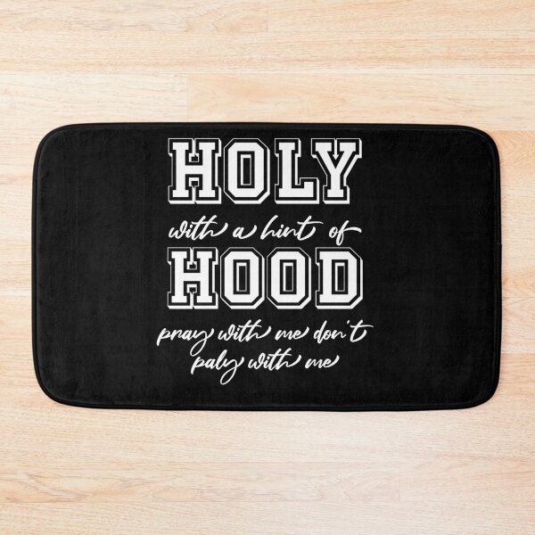 Item preview, Holy with a hint of hood pray with me don't paly with me  t-shirt  designed and sold by Perfectstyles.