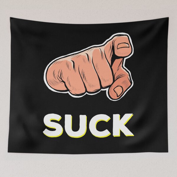 Item preview, You Suck Funny Hand Pointing At Lookers designed and sold by YomeHayin.