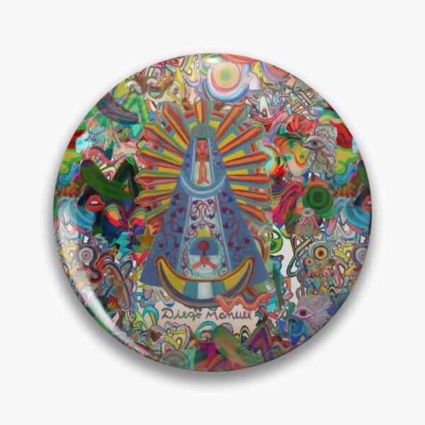 Item preview, Virgin of Lujan and graffitis designed and sold by Diego Manuel Rodriguez.