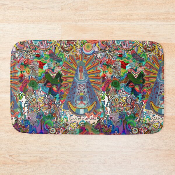 Item preview, Virgin of Lujan and graffitis designed and sold by Diego Manuel Rodriguez.