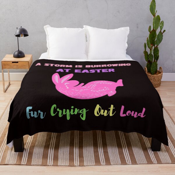 Item preview, A Storm is Burrowing At Easter Fur Crying Out Loud designed and sold by passiveink.