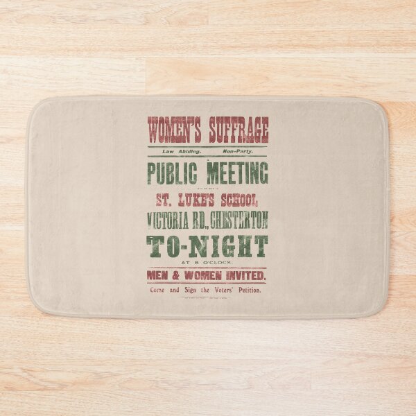 Item preview, Vintage Suffrage Poster (distressed design) designed and sold by siggyspatsky.