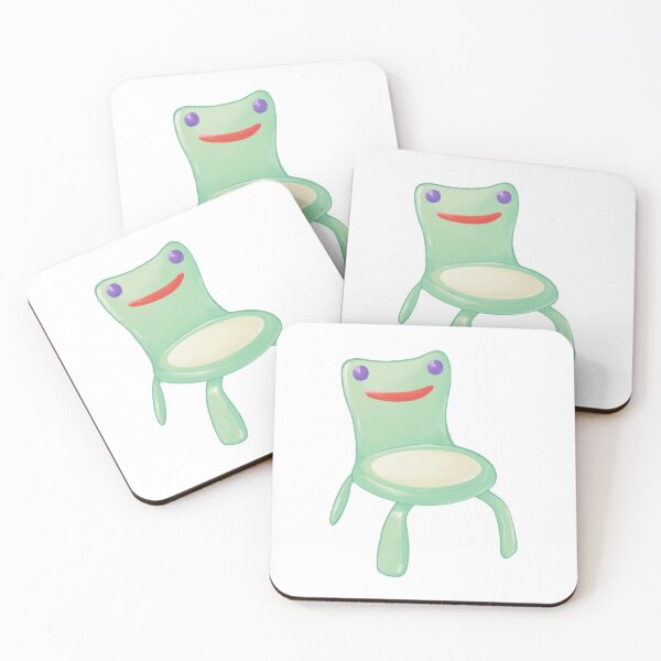 Artikelvorschau, Pastell Froggy Stuhl entworfen und verkauft von CrowDessa.