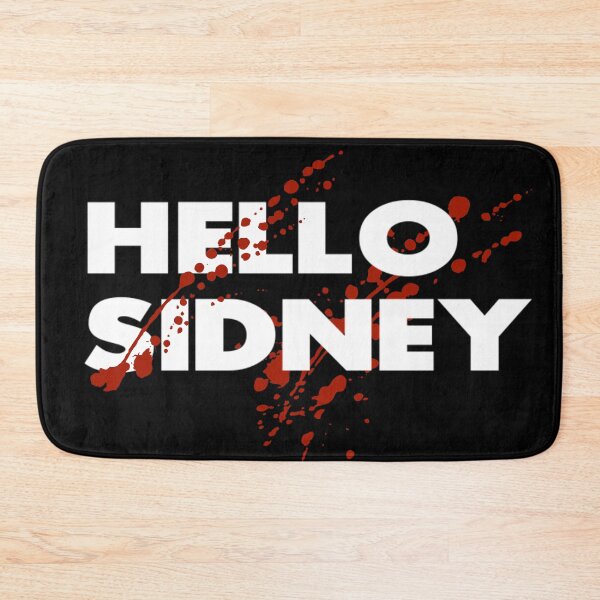 Item preview, Scream hello Sidney horror movie qoute  designed and sold by Printeddesignzz.