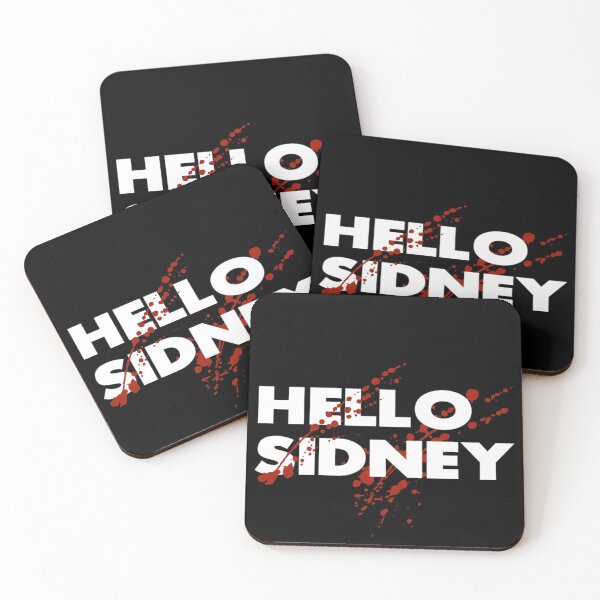 Item preview, Scream hello Sidney horror movie qoute  designed and sold by Printeddesignzz.