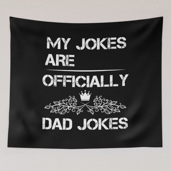 Artikelvorschau, Meine Witze sind offiziell Dad Jokes T-Shirt entworfen und verkauft von Perfectstyles.