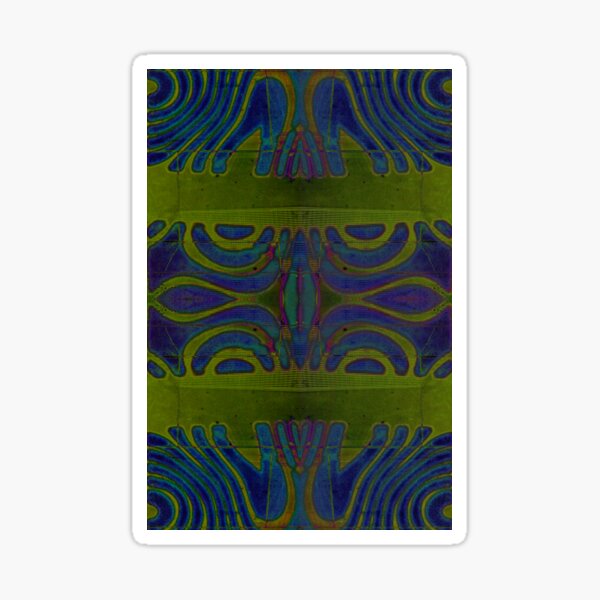 Item preview, Blue and Green  Abstract Design  by Adelaide Artist Avril Thomas designed and sold by AvrilThomasart.
