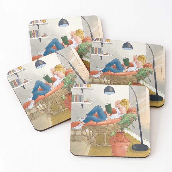 Item preview, Serene Reading Scene designed and sold by JillianKArt.