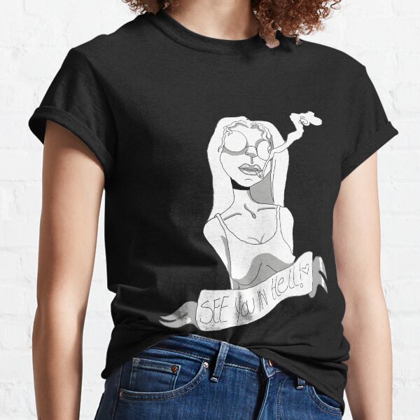Nihilistic Punk Rock Girl Classic T-Shirt