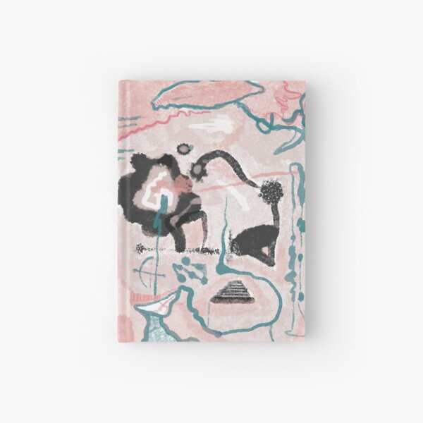 Ink blot Geography Hardcover Journal