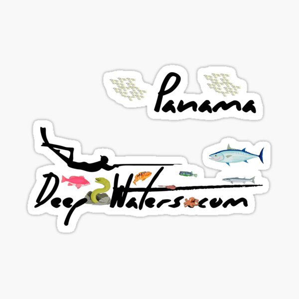 PANAMADEEPWATERS Pegatina