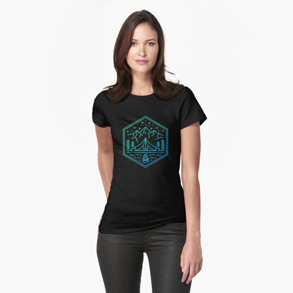 Item preview, Fitted T-Shirt designed and sold by ELVEKTORKITA.