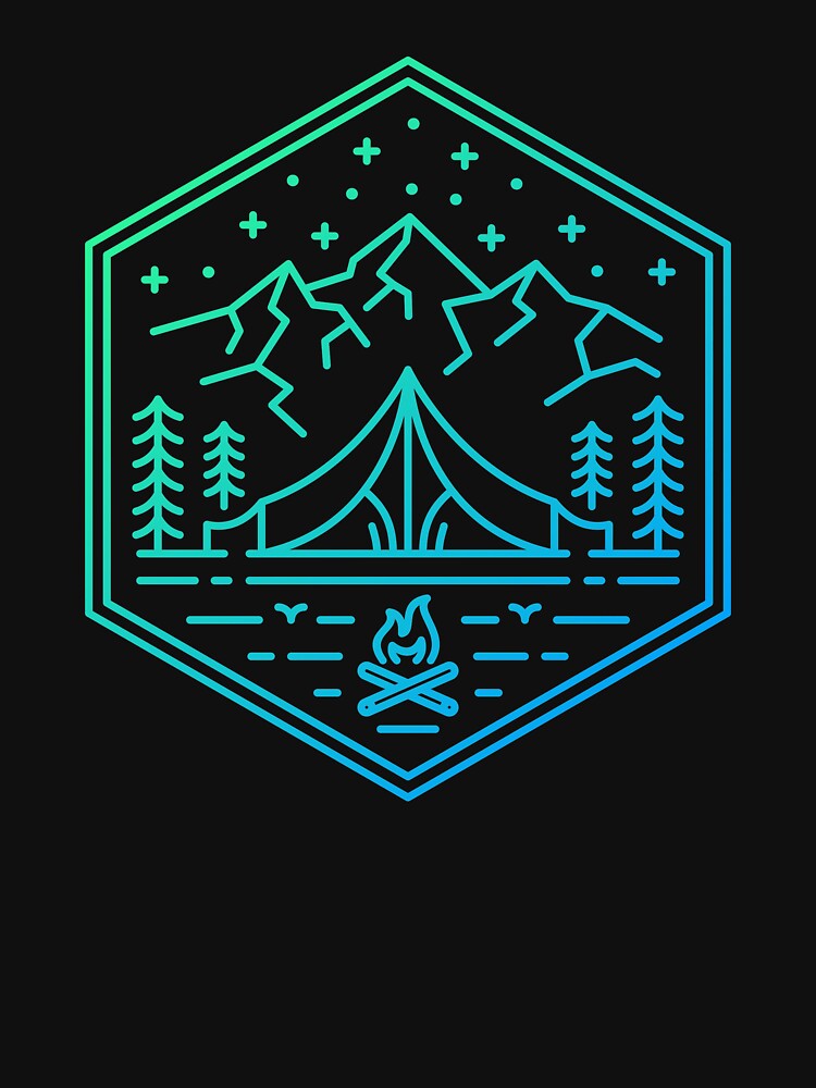 Thumbnail 7 of 7, Essential T-Shirt, Adventure Camp designed and sold by ELVEKTORKITA.