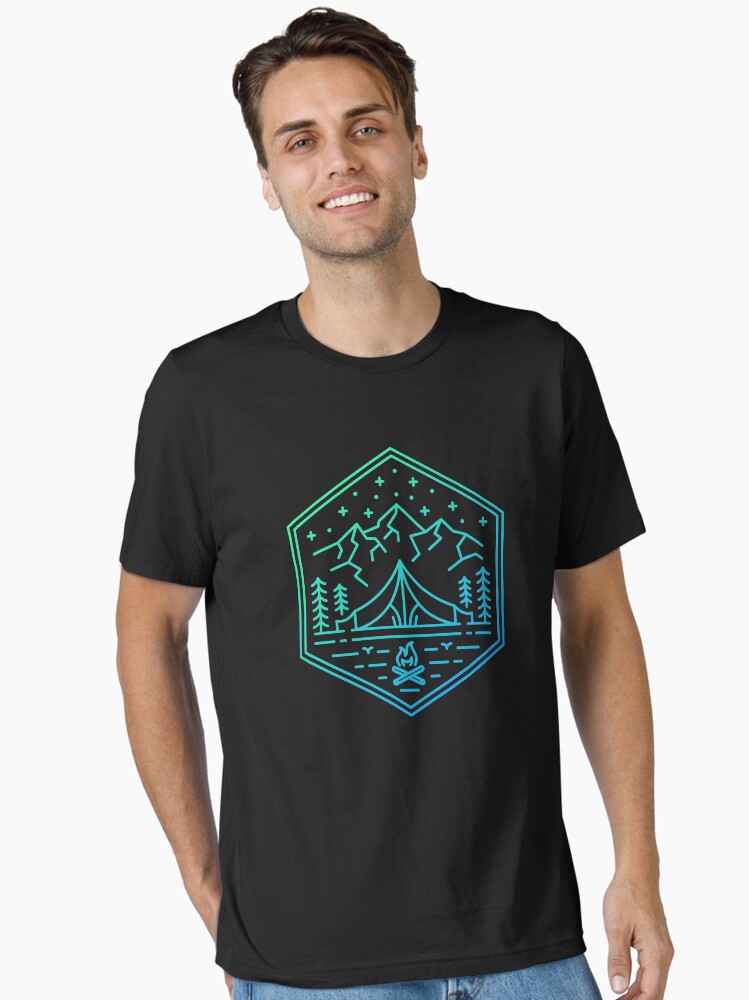 Thumbnail 1 of 7, Essential T-Shirt, Adventure Camp designed and sold by ELVEKTORKITA.