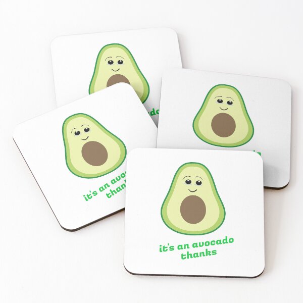 Item preview, It's an avocado thanks slogan funny designed and sold by DesignHouse07.