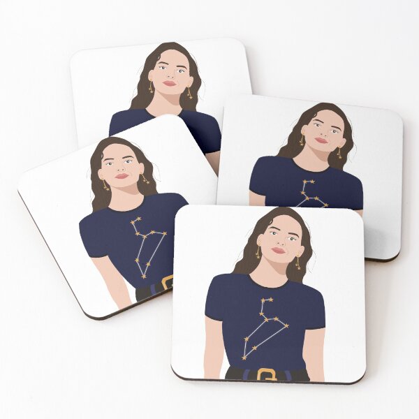 Item preview, Astrology Girl Wearing Leo Constellation Shirt designed and sold by sosarahmiranda.