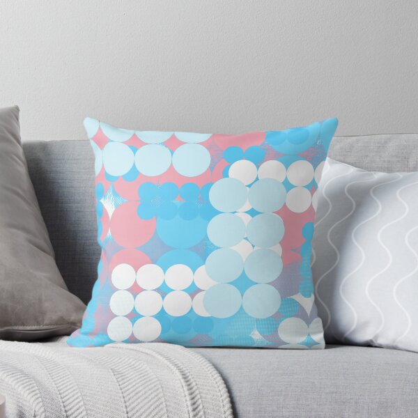 Item preview, Transgender Pride Layered Abstract Circle Grids designed and sold by Vernen Ink.