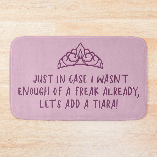 Item preview, The Princess Diaries Tiara Quote designed and sold by baranskini.