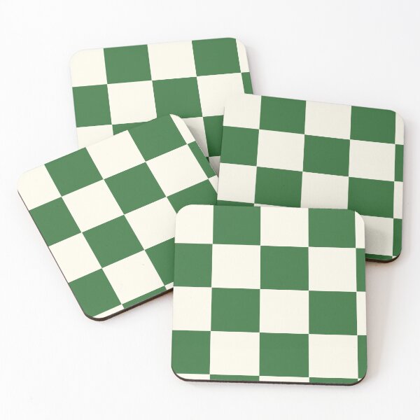 Item preview, green checkers designed and sold by mackspage.