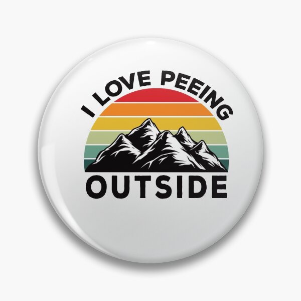 Item preview, I Love Peeing Outside : Funny Camper Retro Vintage Gift designed and sold by Lovely  Ideas.