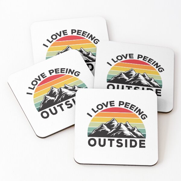 Item preview, I Love Peeing Outside : Funny Camper Retro Vintage Gift designed and sold by Lovely  Ideas.