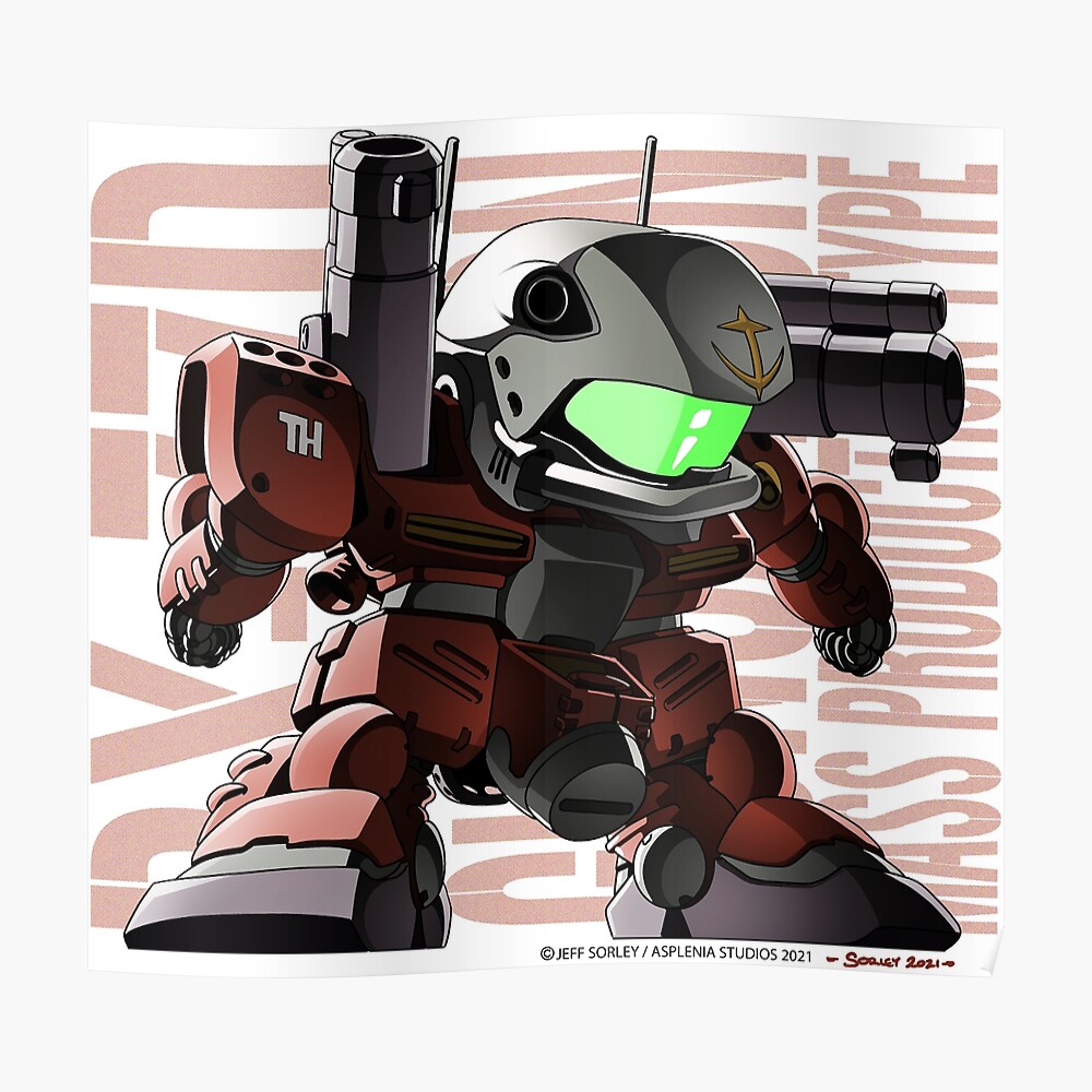 Sd Guncannon Mass Production Type W Text Background Sticker For Sale By Aspleniastudioz Redbubble