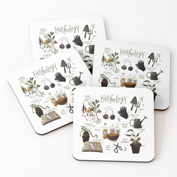 Item preview, herbology chart designed and sold by ompongalfina.