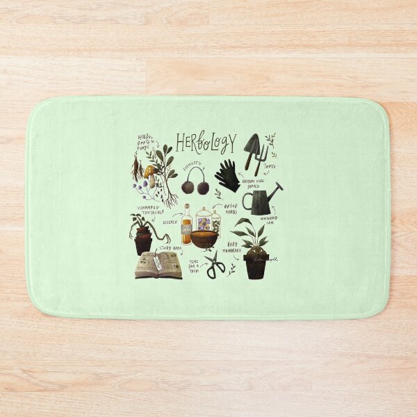 Item preview, herbology chart designed and sold by ompongalfina.