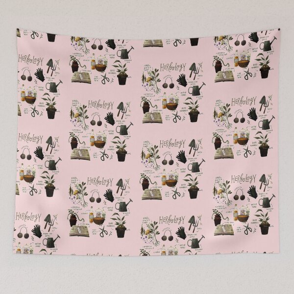 Item preview, herbology chart designed and sold by ompongalfina.