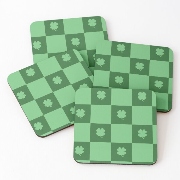 Item preview, lucky green checkers designed and sold by mackspage.