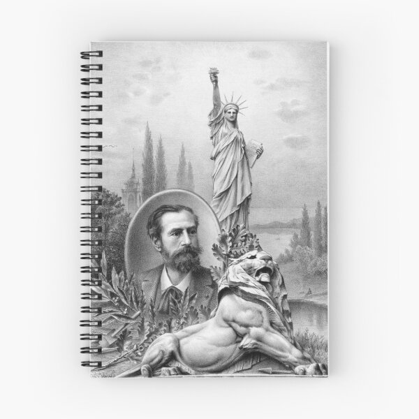 Item preview, Statue of Liberty - Bartholdi Portrait and Lion Sculpture  designed and sold by warishellstore.