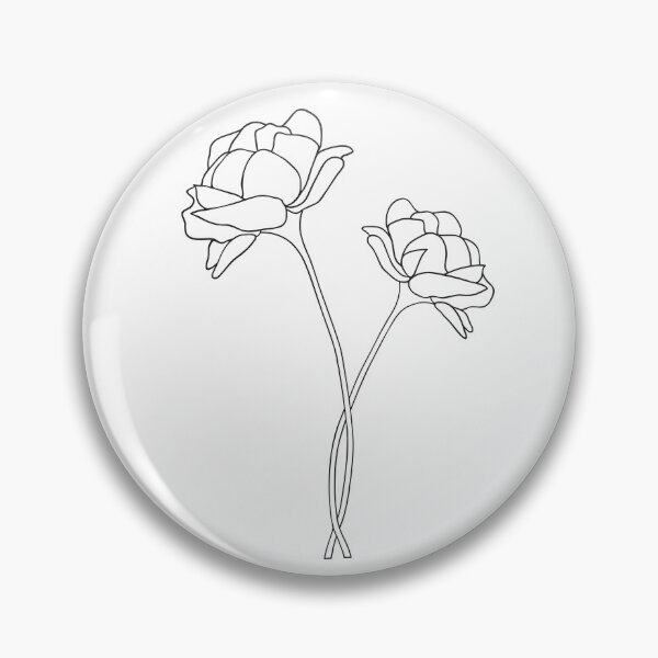 Item preview, Minimal Flower Stems designed and sold by RosewallPrints.