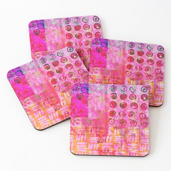 Item preview, Textured Pink Abstract Art Design designed and sold by NancyMerkle.