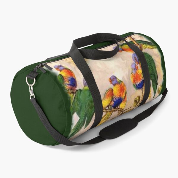 Item preview, vintage lorikeet painting designed and sold by THE AMERICAN TEEVANGELIST.