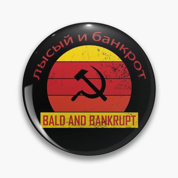 Item preview, Bald And Bankrupt Russia Logo Vintage designed and sold by denisseinfeld.
