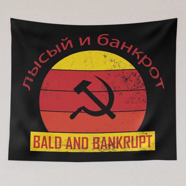 Item preview, Bald And Bankrupt Russia Logo Vintage designed and sold by denisseinfeld.