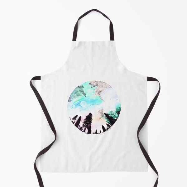 Item preview, Forest Sky Watercolor Moon designed and sold by stephmatti02061.