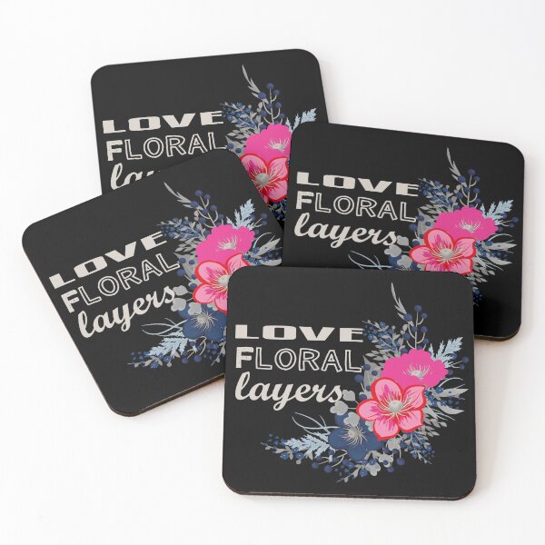 Item preview, Love Floral Layers designed and sold by YAITPSTORE.