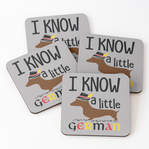 Item preview, I Know A Little German designed and sold by LisaCuffe.