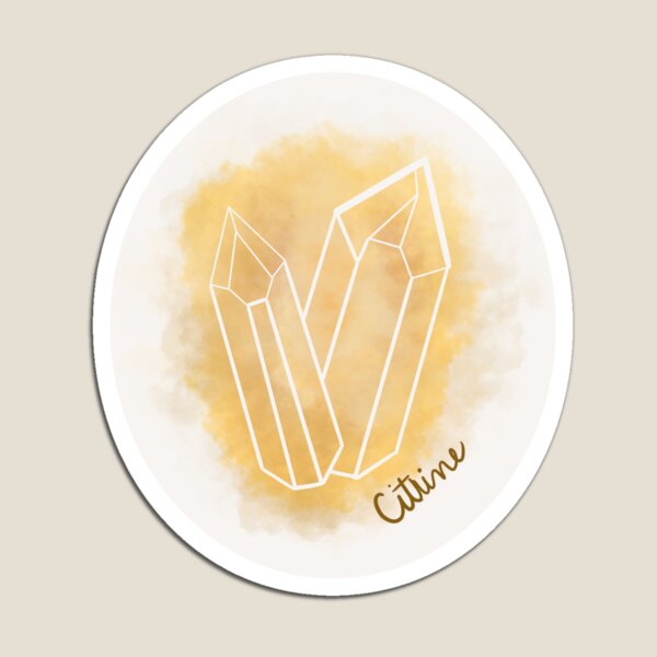 Item preview, Citrine Crystal designed and sold by 5FootFreckled.