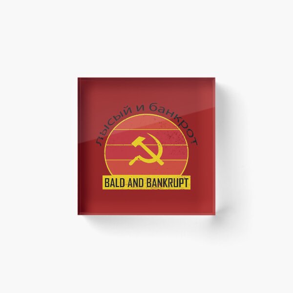 Item preview, Bald And Bankrupt Russia Logo Vintage designed and sold by denisseinfeld.